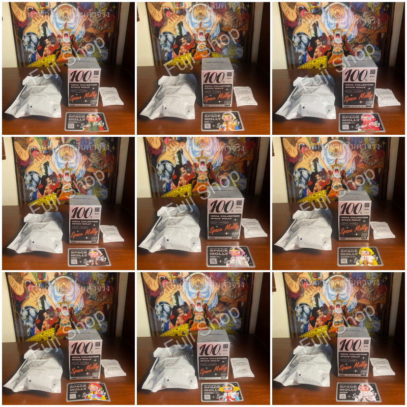 Mega Space Molly - 100% - Series 1 - ของแท้ - Pop Mart [โมเดลมอลลี่] (สินค้าพร้อมส่ง)