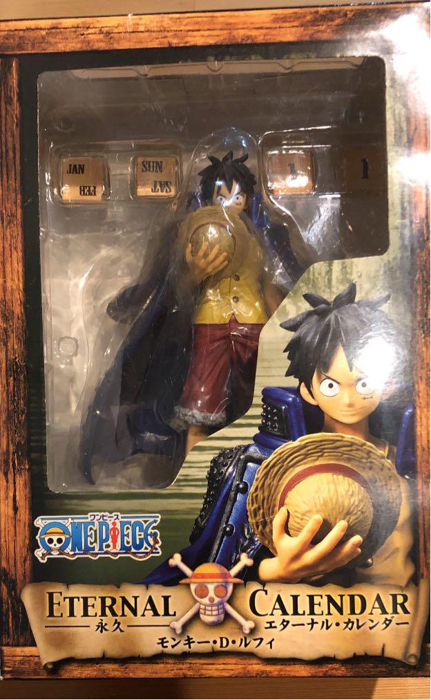 Luffy Special Color ของแท้ JP แมวทอง - Eternal Calendar [โมเดลวันพีช]