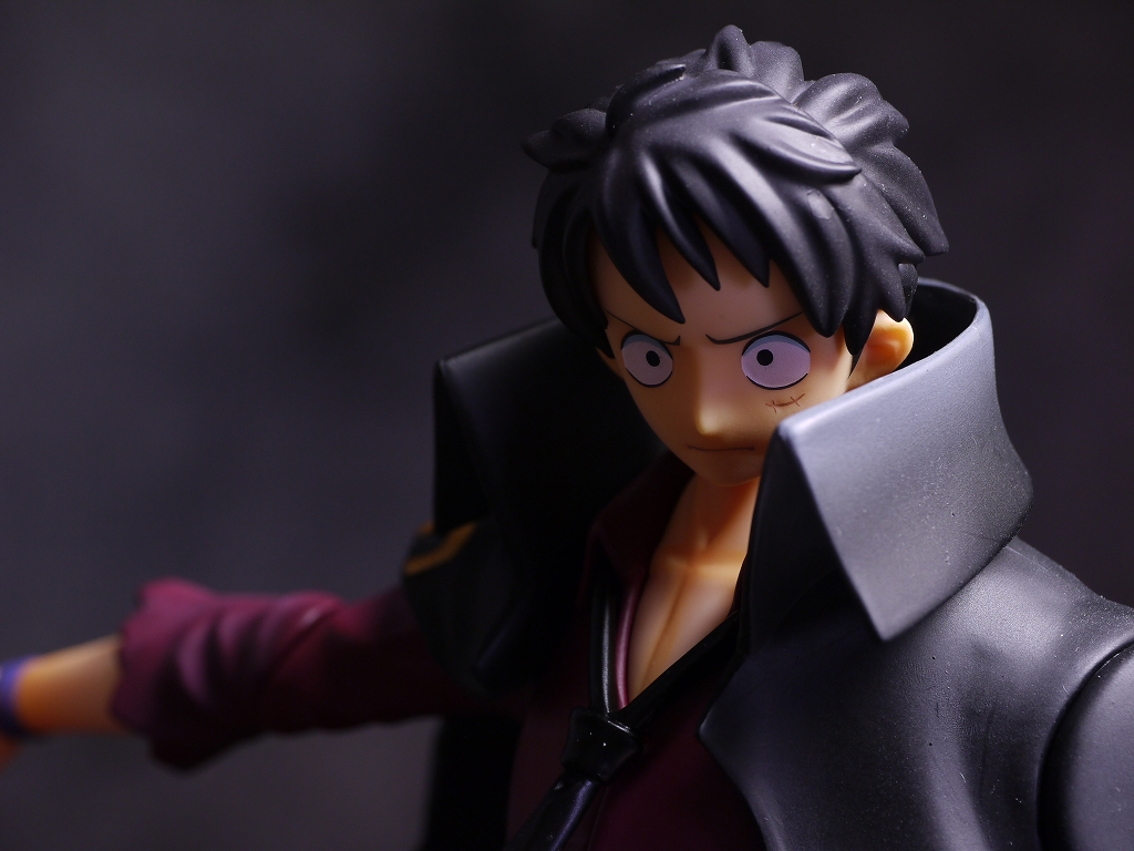 Luffy Strong World ของแท้ JP แมวทอง - POP Megahouse [โมเดลวันพีช]