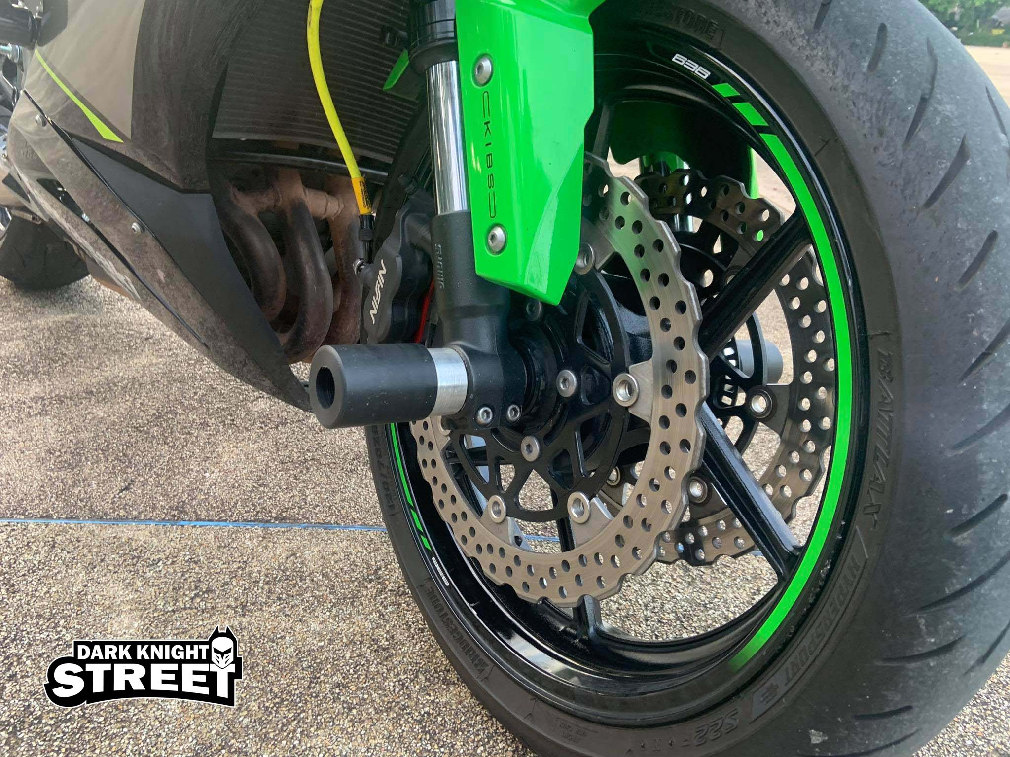 ZX6R Sliders front and rear wheels (2019-2022)