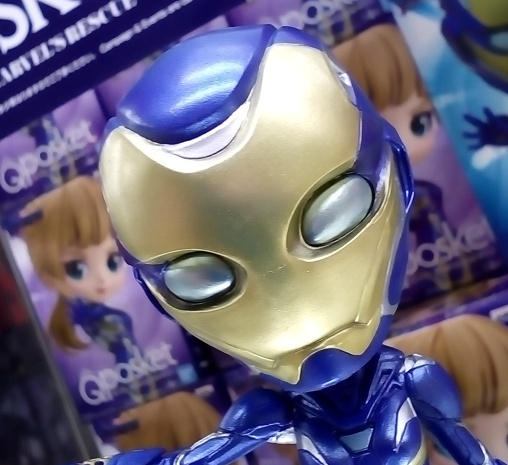 Rescue - ver.A ของแท้ JP - Q Posket Banpresto [โมเดล Marvel]