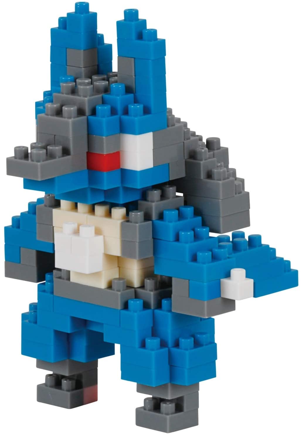 Lucario (แบบประกอบ) ของแท้ JP - Nanoblock Kawada [เลโก้โปเกมอน]