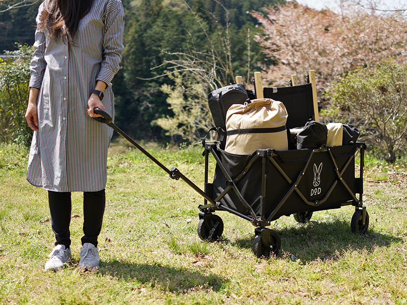 DoD Folding Carry Wagon Black C2-46-BK