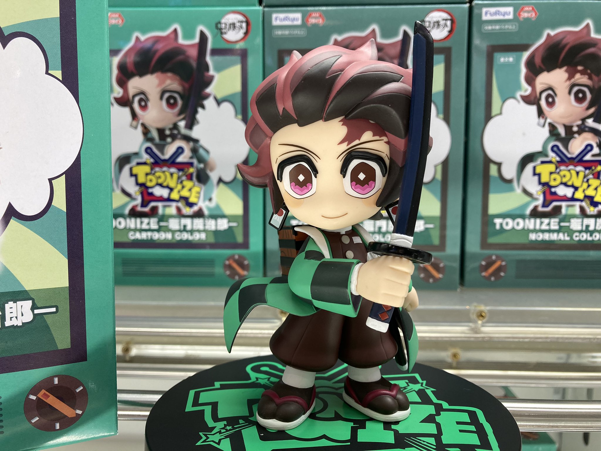 Tanjiro ของแท้ JP - Toonize FuRyu [โมเดล Demon Slayer]