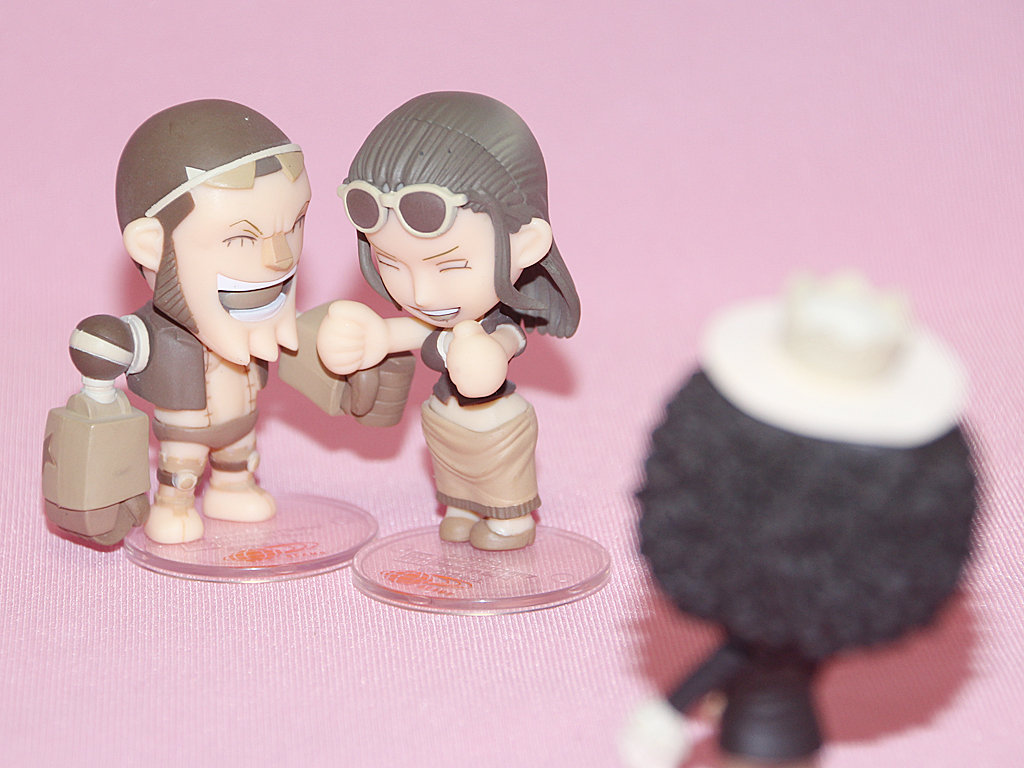 Straw Hat Pirates Chikai Set ของแท้ JP แมวทอง - Besmile Bandai [โมเดลวันพีช] (9 ตัว)