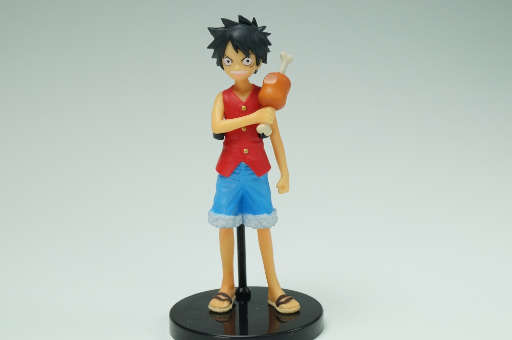 Luffy Extra Version ของแท้ JP แมวทอง - Half Age Characters Bandai [โมเดลวันพีช]