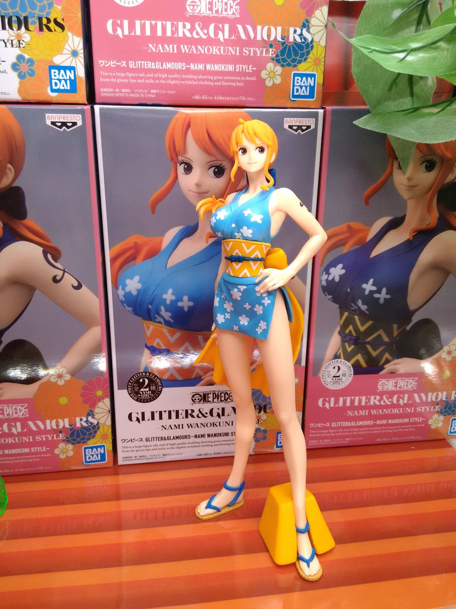 Nami Wanokuni Style ของแท้ JP แมวทอง - Glitter & Glamours Banpresto [โมเดลวันพีช]