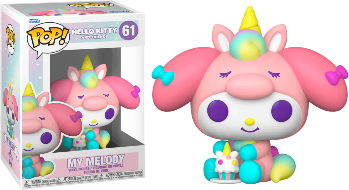 My Melody Unicorn Party ของแท้ JP - PoP Funko [โมเดล Sanrio]