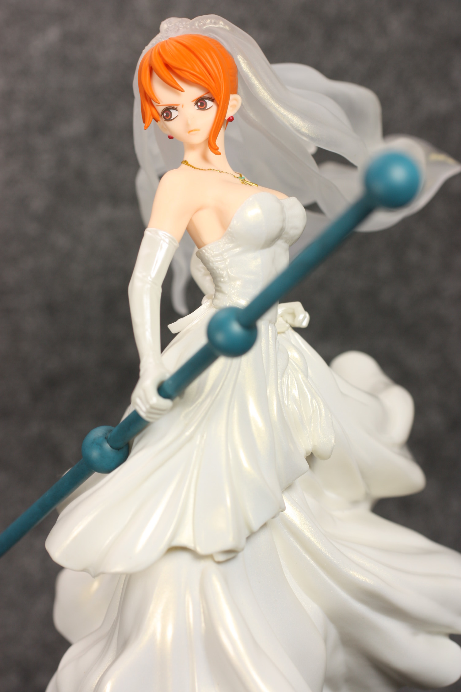 Nami ของแท้ JP แมวทอง - Scultures Banpresto [โมเดลวันพีช]