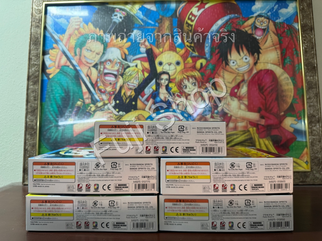 Keroro Set (แบบประกอบ) ของแท้ JP - Plamo Collection Bandai [โมเดล Keroro] (5 ตัว)