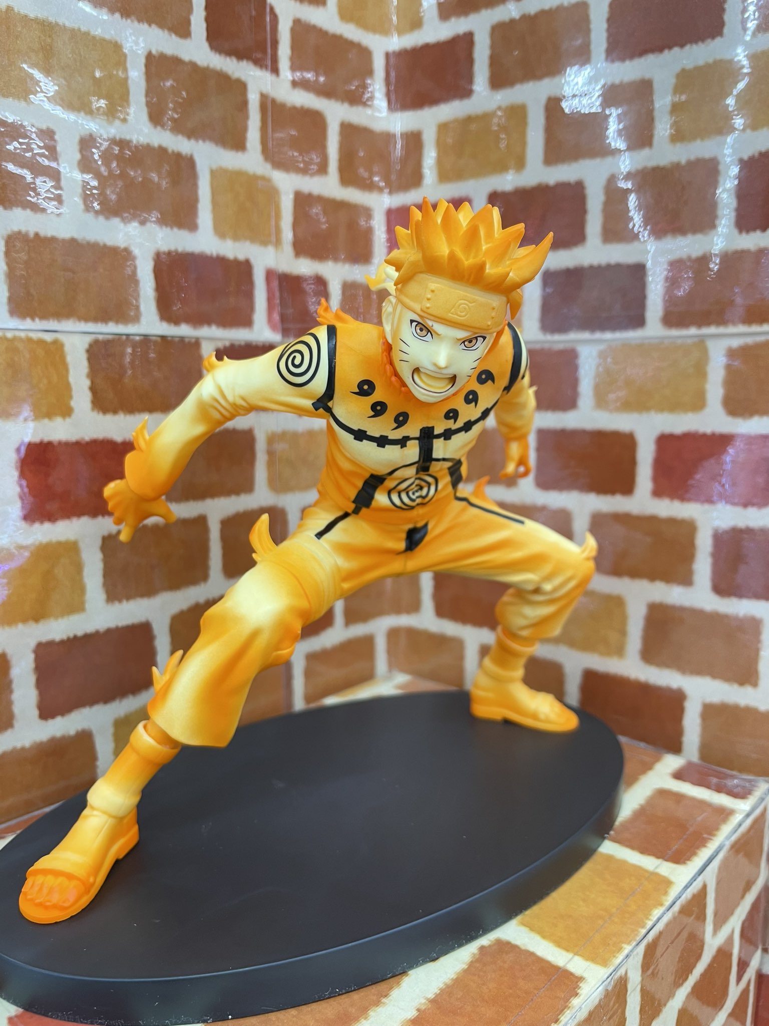 Naruto Nine-Tails Chakra Mode ของแท้ JP - Vibration Stars Banpresto [โมเดลนารูโตะ]