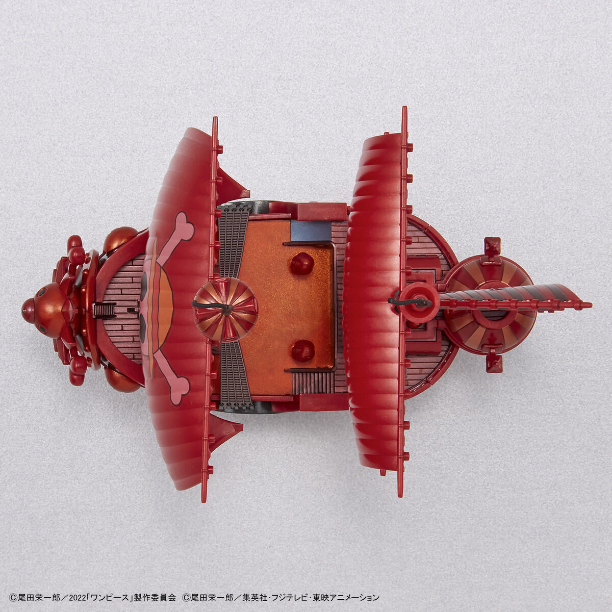 Thousand Sunny Film Red (แบบประกอบ) ของแท้ JP แมวทอง - Grand Ship Collection Bandai [โมเดลเรือวันพีช]