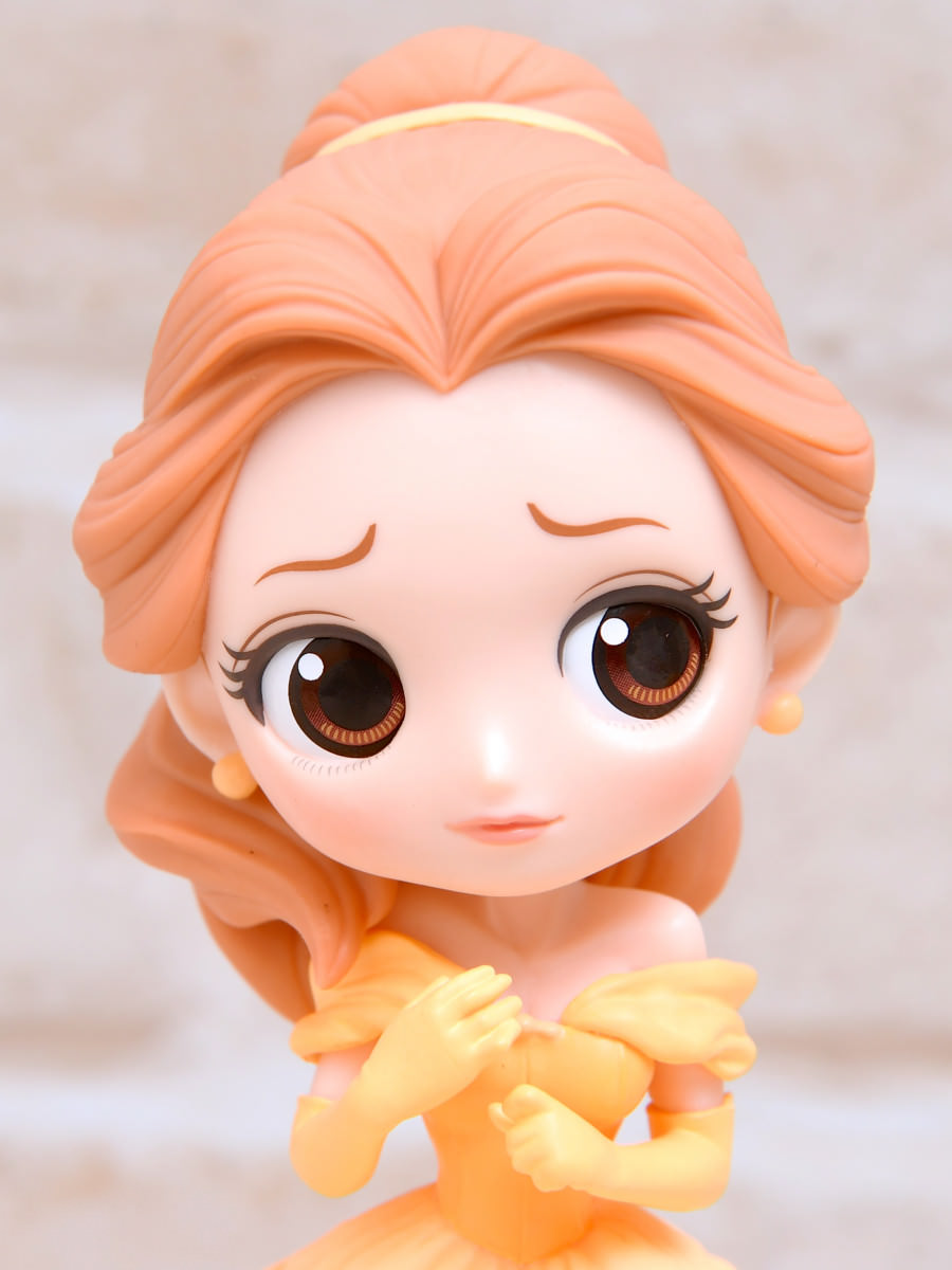 Belle - Pastel Color ของแท้ JP - Q Posket Banpresto [โมเดล Disney]