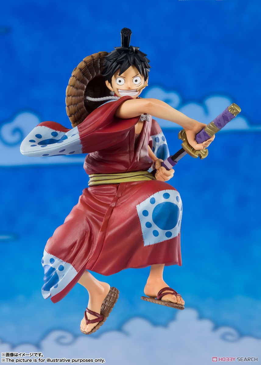 Luffy Wano ของแท้ JP แมวทอง - Figuarts Zero Bandai [โมเดลวันพีช]