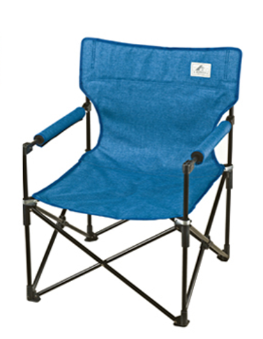 Low Slim Chair Blue เก้าอี้สนาม