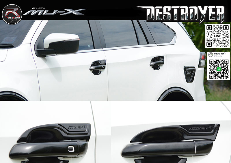 OVERFENDER WIDE BODY VS Isuzu MU-X'2021-ปัจจุบัน [กำหนดมาเพื่อทลายขีดจำกัดทุบชุดแต่งทุกสถาบัน!!]