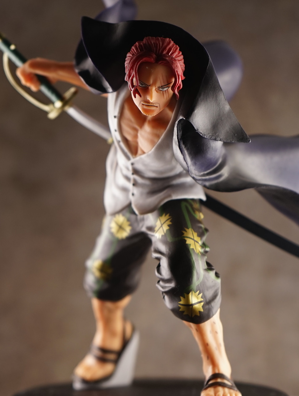 Shanks ของแท้ JP แมวทอง - Swordsmen Banpresto [โมเดลวันพีช]