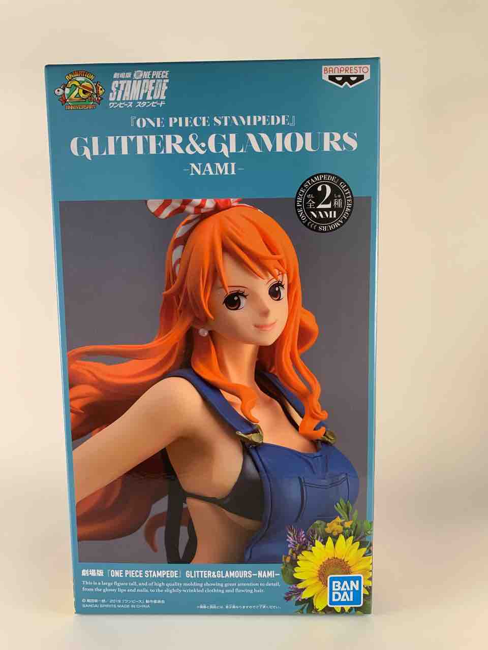 Nami Stampede Special Color ของแท้ JP แมวทอง - Glitter & Glamours Banpresto [โมเดลวันพีช]