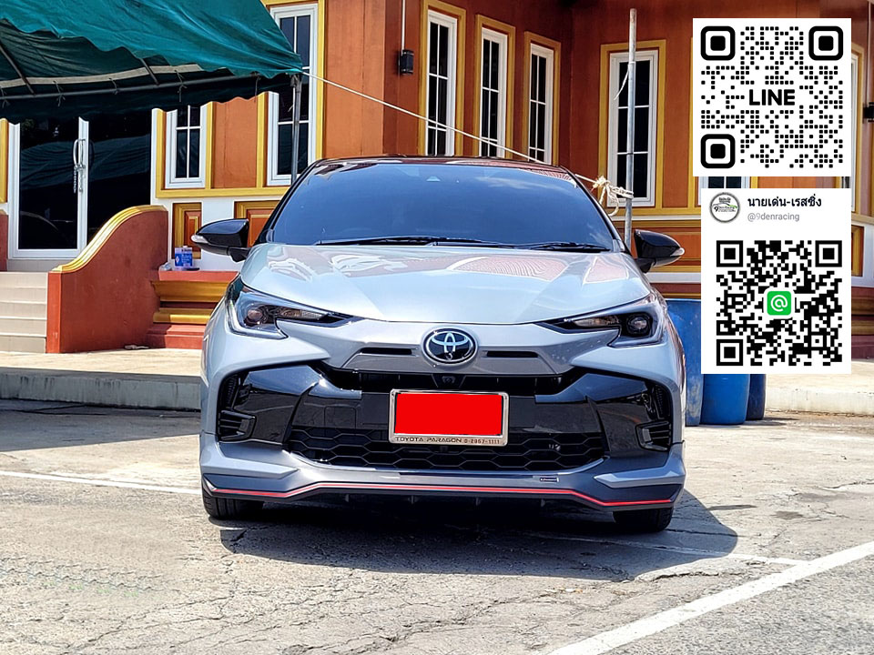 Sporty VS Toyota Yaris Hatchback 5Drs.'2023 [ชุดแต่งทรงสปอร์ตแท้100%]