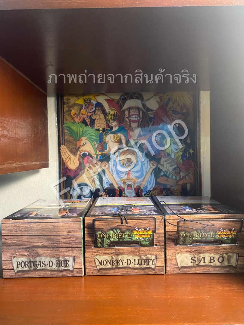 Brotherhood Children Set ของแท้ JP แมวทอง - Grandline Children Banpresto [โมเดลวันพีช] (3 ตัว)