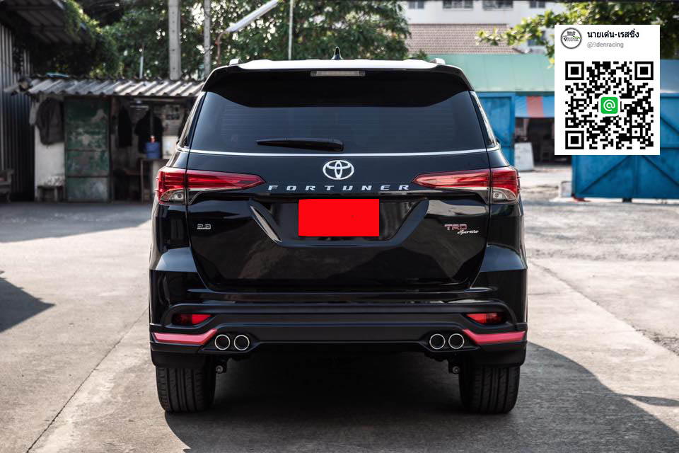 9Den&FD-2RS(ตัดสีแดง)/FD-2XS(ตัดสีเทา) VS Toyota All New Fortuner(TRD Sportivo 2 (MY2018)'2019-On) [เติมเต็มสปอร์ตของTRDคุณล้ำด้วยชุดแต่งรุ่นนี้]
