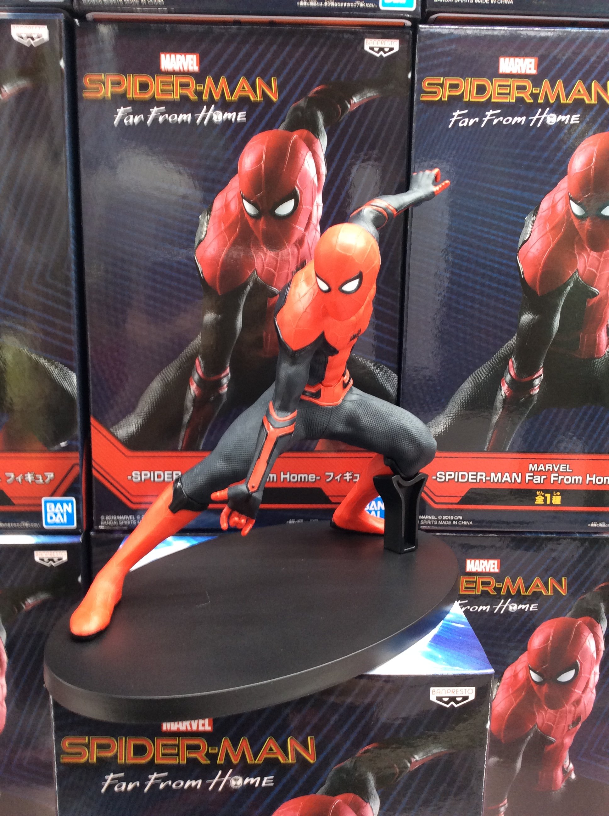 Spider Man Far From Home ของแท้ JP - Banpresto [โมเดล Marvel]