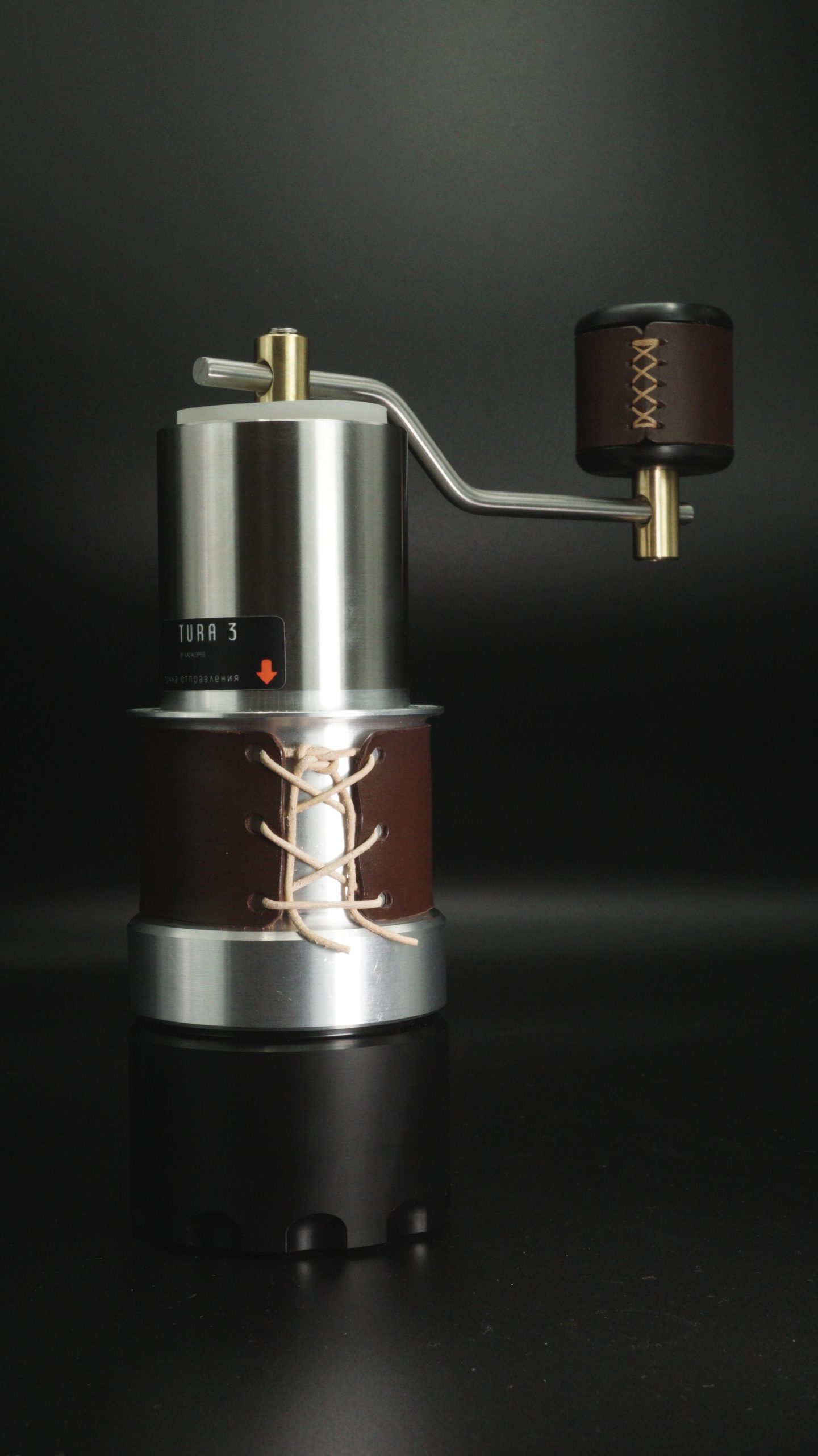 Kazak Manual coffee grinder "Tura 3" Brown