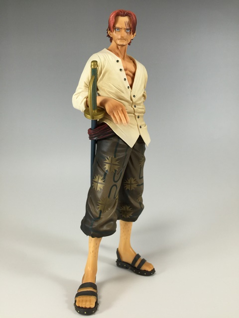 Shanks ของแท้ JP แมวทอง - Master Stars Piece Banpresto [โมเดลวันพีช]