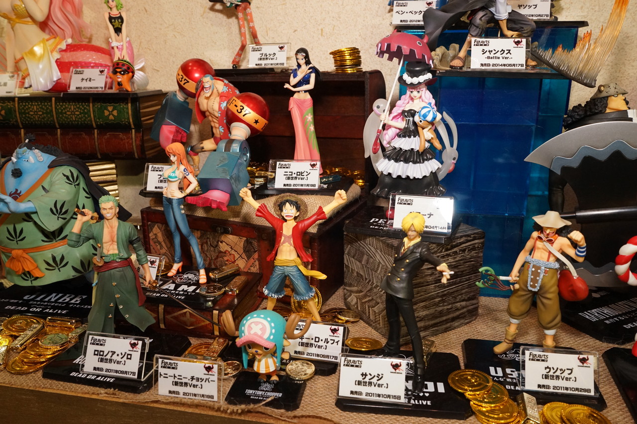 Straw Hat Pirates New World Set ของแท้ JP แมวทอง - Figuarts Zero Bandai [โมเดลวันพีช] (9 ตัว)