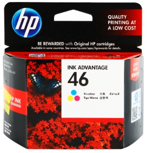 ตลับหมึกอิ้งค์เจ็ท [HP] 46 (CZ638AA) คละสี