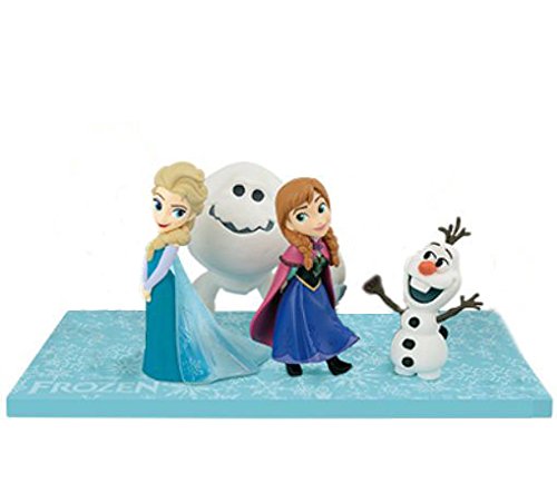 Elsa & Marshmallow ของแท้ JP - WCF Mega Banpresto [โมเดล Disney] (2 ตัว)
