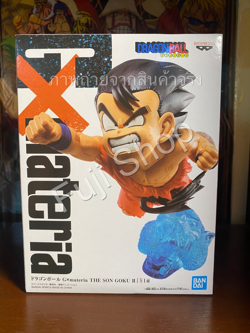 Goku ของแท้ JP แมวทอง - Gxmateria Banpresto [โมเดลดราก้อนบอล]