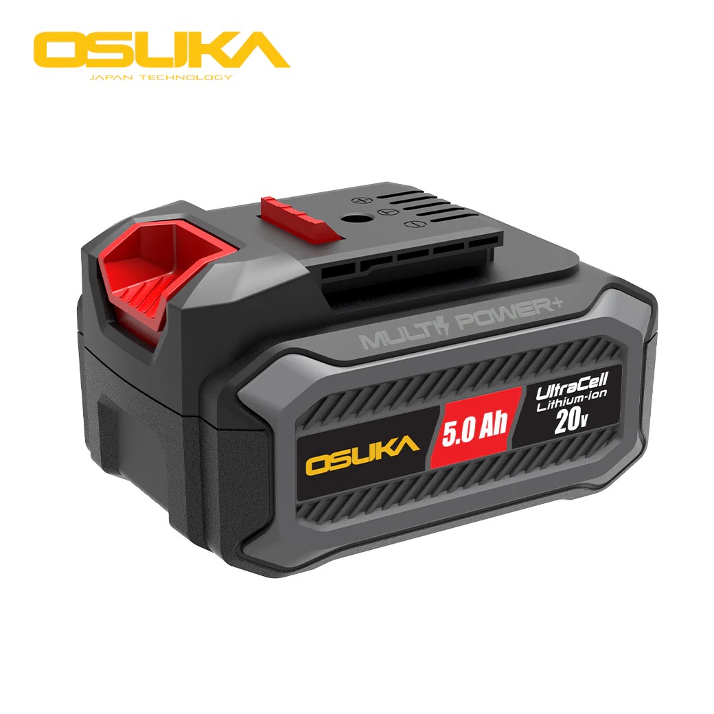 แบตเตอรี่ OSUKA 20V 5.0Ah (สีเทา)