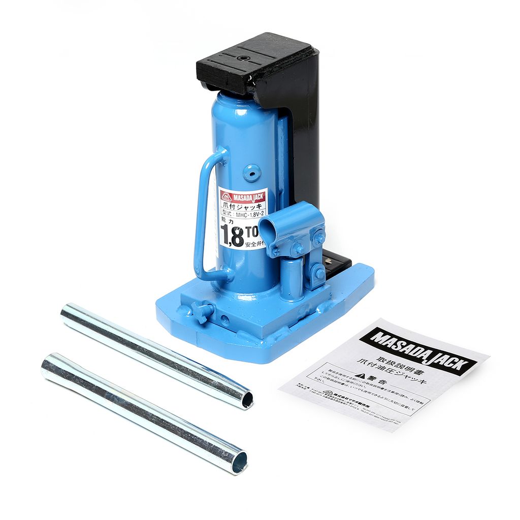 MHC-1.8V-2 แม่แรงยกตรงยกข้าง,แม่แรงยกข้าง,เท้าช้าง "MASADA" Hydraulic toe jack 1.8 TON