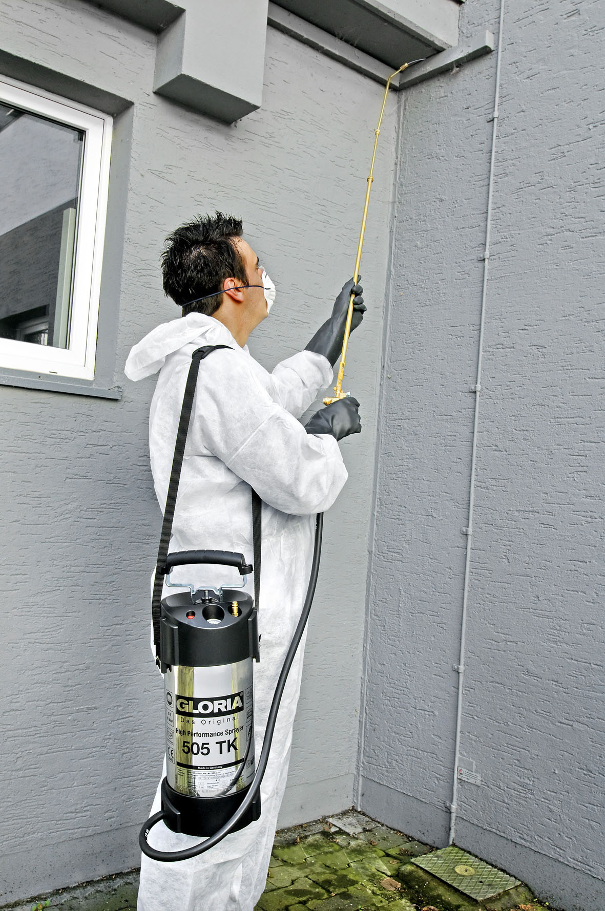 ถังพ่นเคมี Gloria รุ่น 505T ถังสแตนเลส