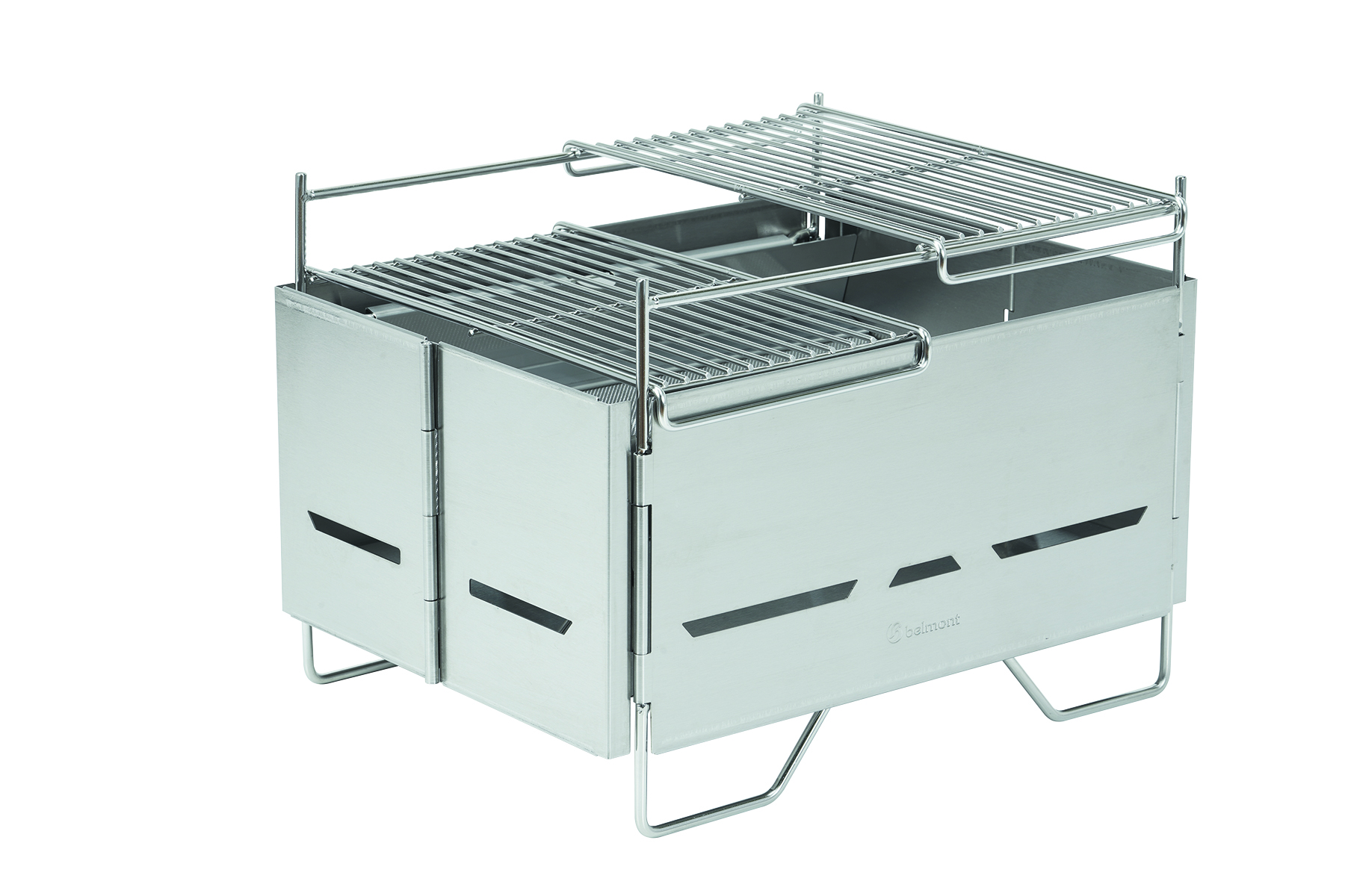Stainless Steel Folding Grill เตาฟืน