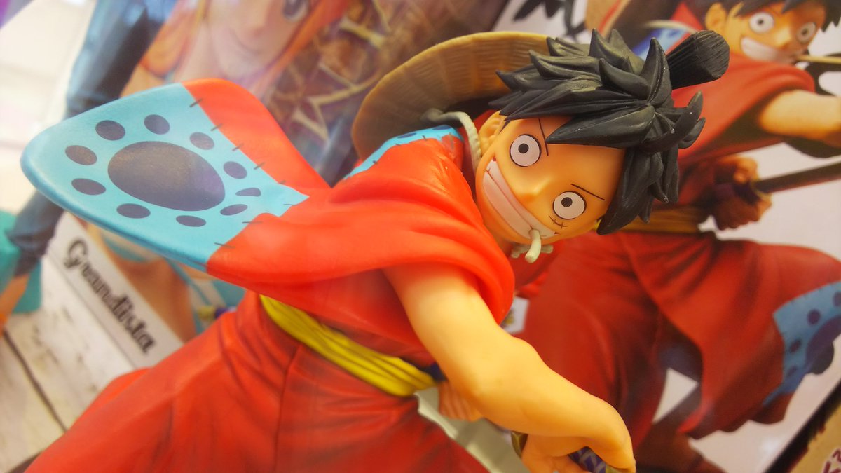 Luffy Wano ของแท้ JP แมวทอง - King of Artist Banpresto [โมเดลวันพีช]