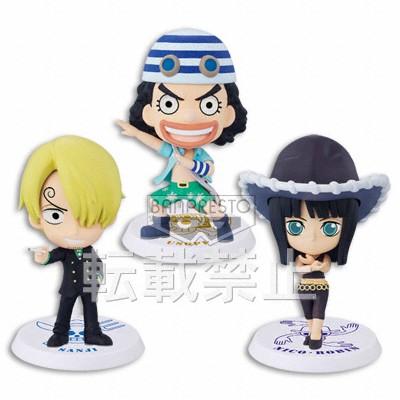 Straw Hat Pirates Set ของแท้ JP แมวทอง - Ichiban Kuji Banpresto [โมเดลวันพีช] (9 ตัว)