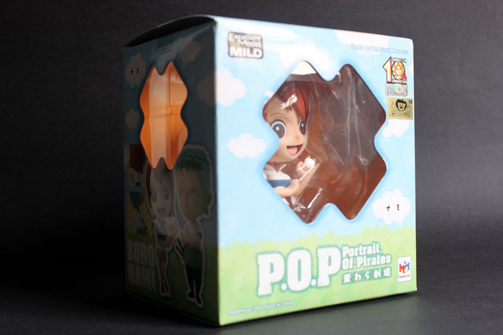 Nami ของแท้ JP แมวทอง - POP Mugiwara Theater Megahouse [โมเดลวันพีช]