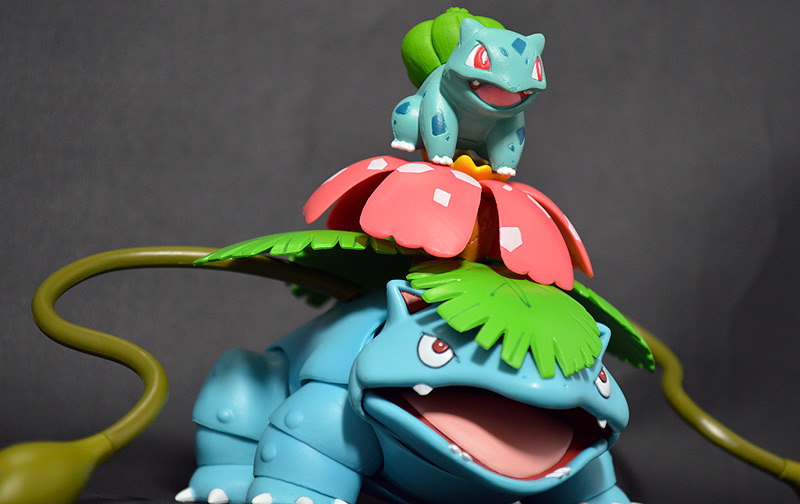 Bulbasaur ของแท้ JP - Monster Collection Takara Tomy [โมเดลโปเกมอน]