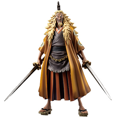 Shiki ของแท้ JP แมวทอง - Grandline Men Banpresto [โมเดลวันพีช]