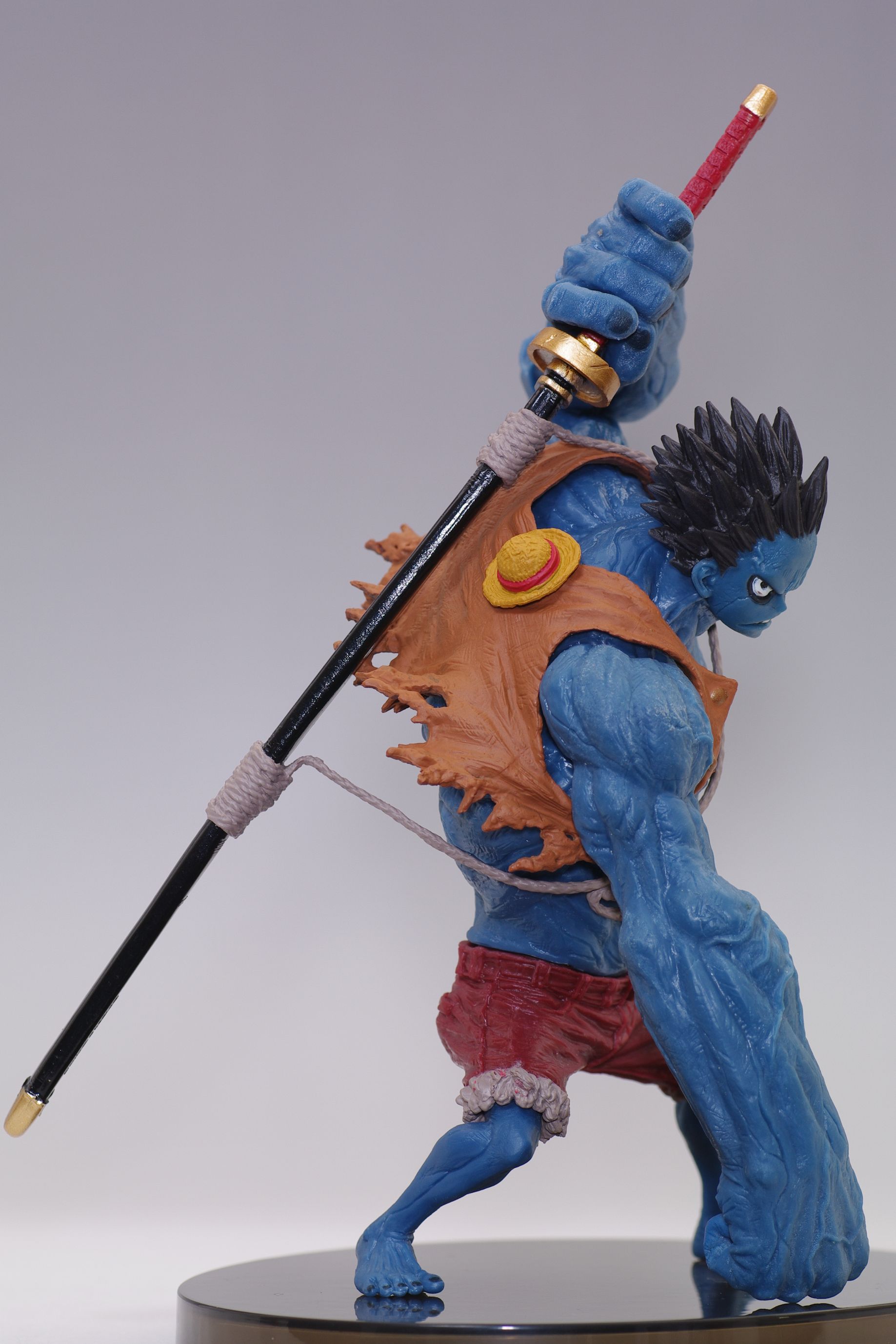 Luffy Nightmare ของแท้ JP แมวทอง - Scultures Banpresto [โมเดลวันพีช]