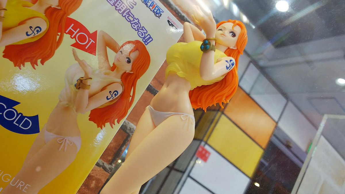 Nami ของแท้ JP แมวทอง - CII Banpresto [โมเดลวันพีช] (Color Change)