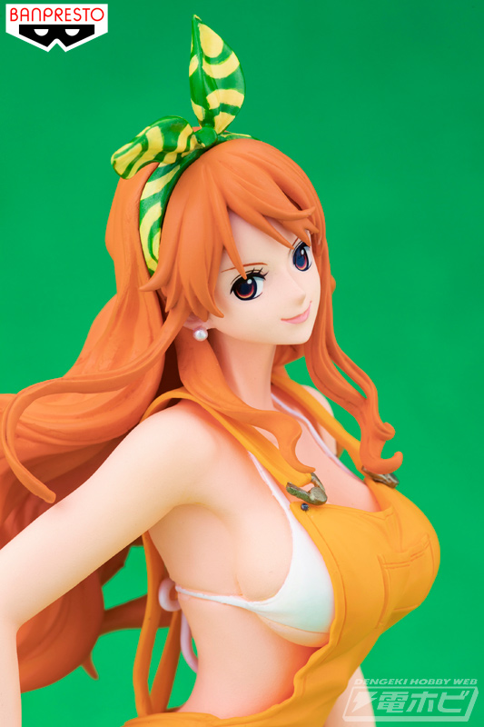 Nami Stampede ของแท้ JP แมวทอง - Glitter & Glamours Banpresto [โมเดลวันพีช]