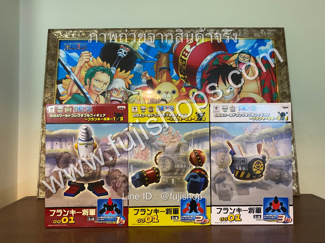 Franky ของแท้ JP แมวทอง - WCF Giga Banpresto [โมเดลวันพีช]