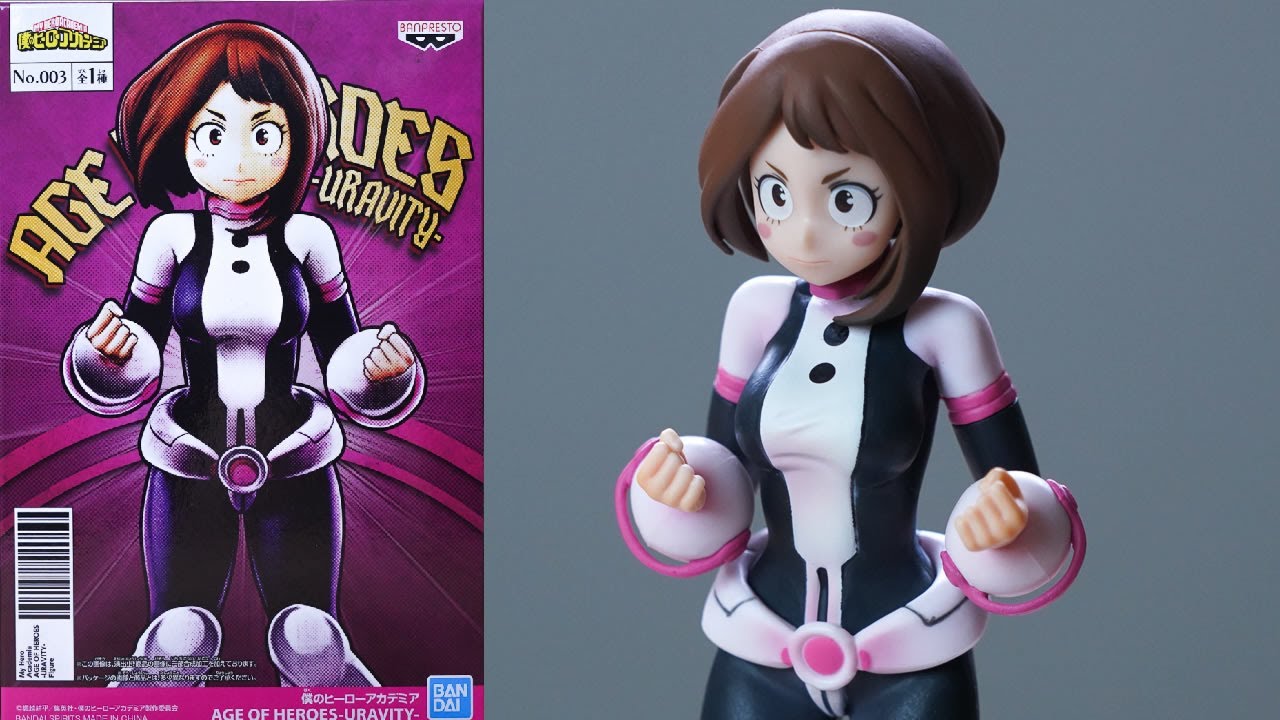 Uraraka ของแท้ JP - Age of Heroes Banpresto [โมเดล My Hero Academia]