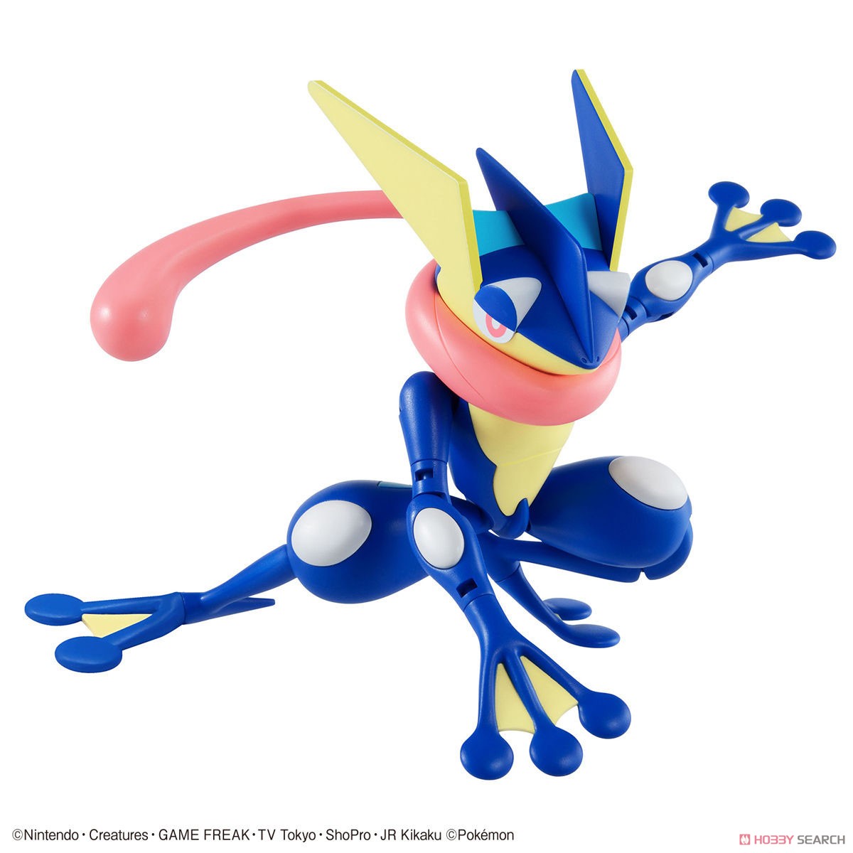 Greninja (แบบประกอบ) ของแท้ JP - Pokemon Plamo Bandai [โมเดลโปเกมอน]
