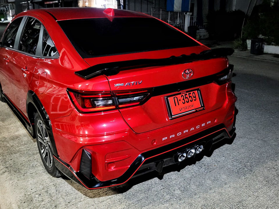 PRORACER VS Toyota Yaris Ativ 4D 2022-On [แบบนี้ซิไม่มีใครเหมือนเรา!]