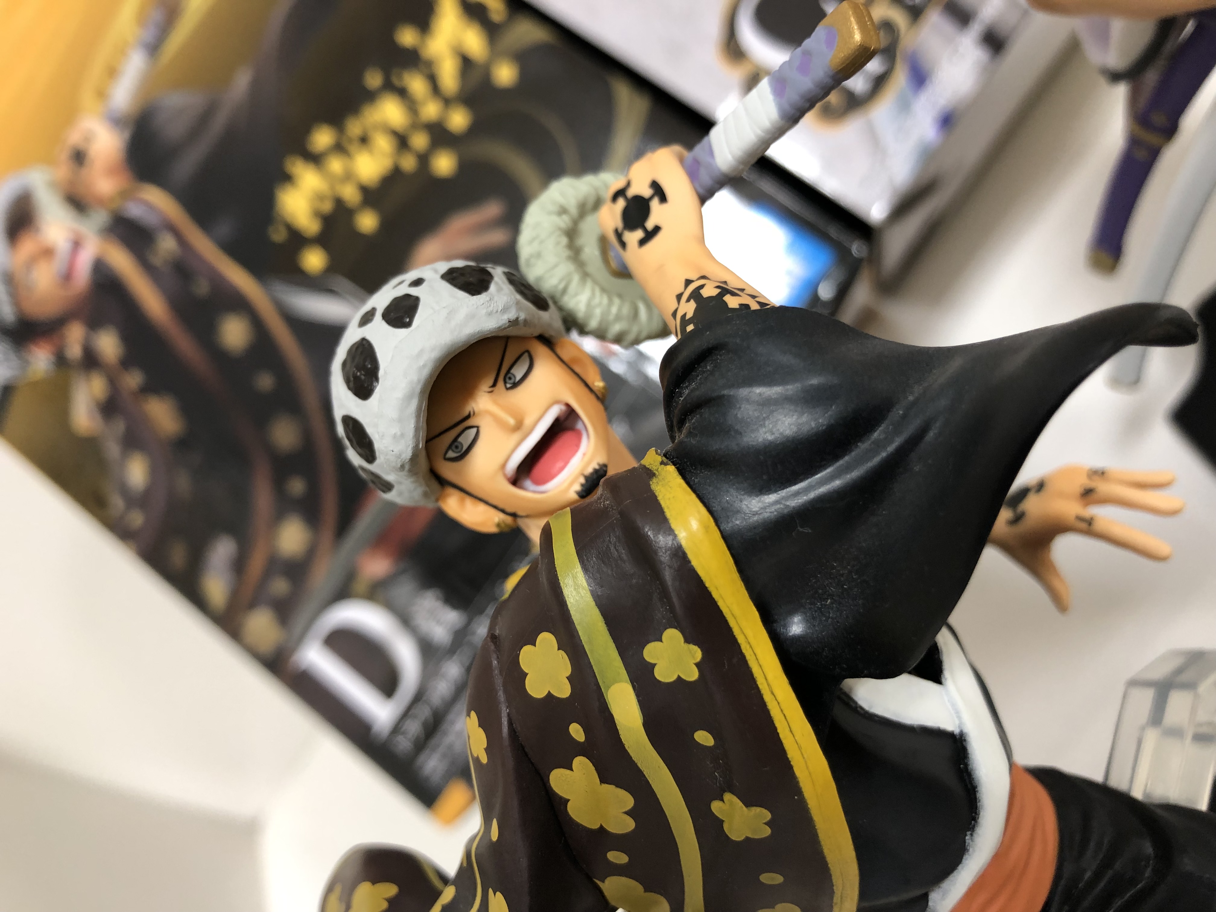 Law Wano ของแท้ JP แมวทอง - Ichiban Kuji Banpresto [โมเดลวันพีช]