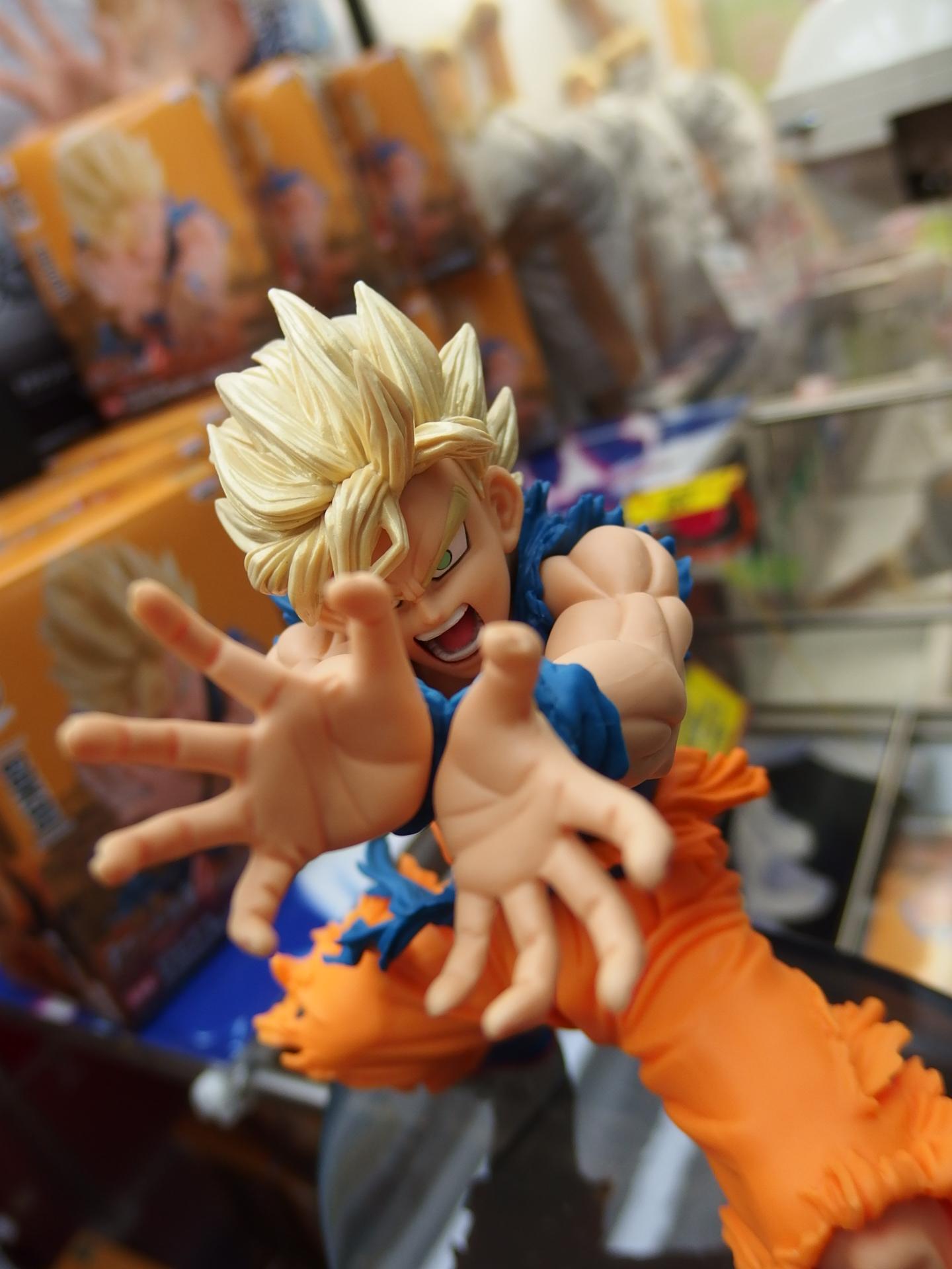 Goku Super Saiyan ของแท้ JP แมวทอง - Scultures Banpresto [โมเดลดราก้อนบอล]
